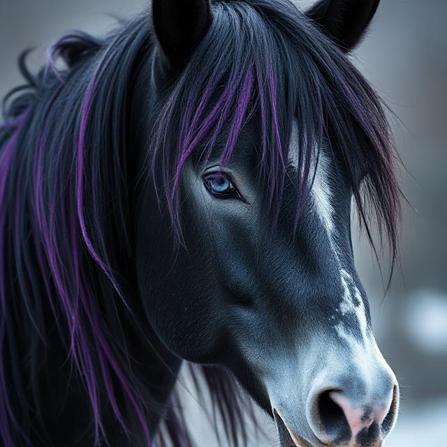 Photo of Ebony Dark'ness Dementia Raven Neigh
